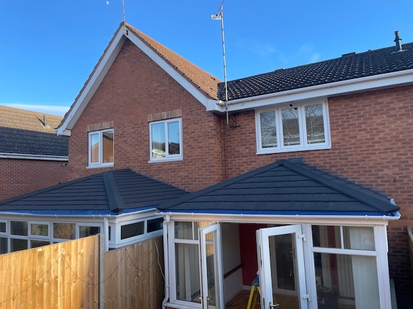 Tiled conservatory roof fitted in West Yorkshire